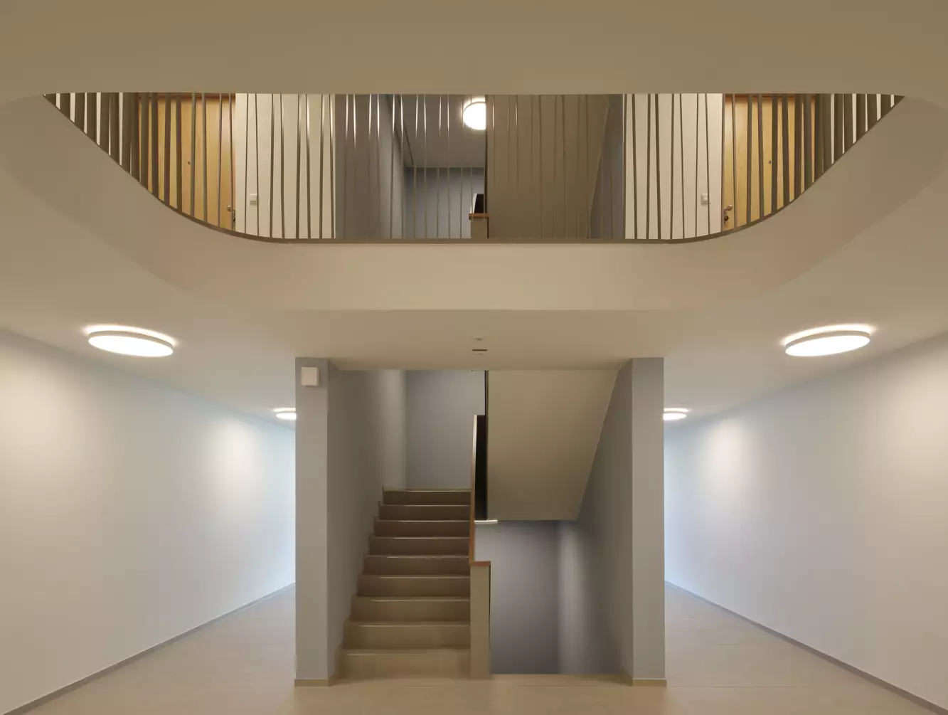 Vierlinden-Quartier Treppenhaus