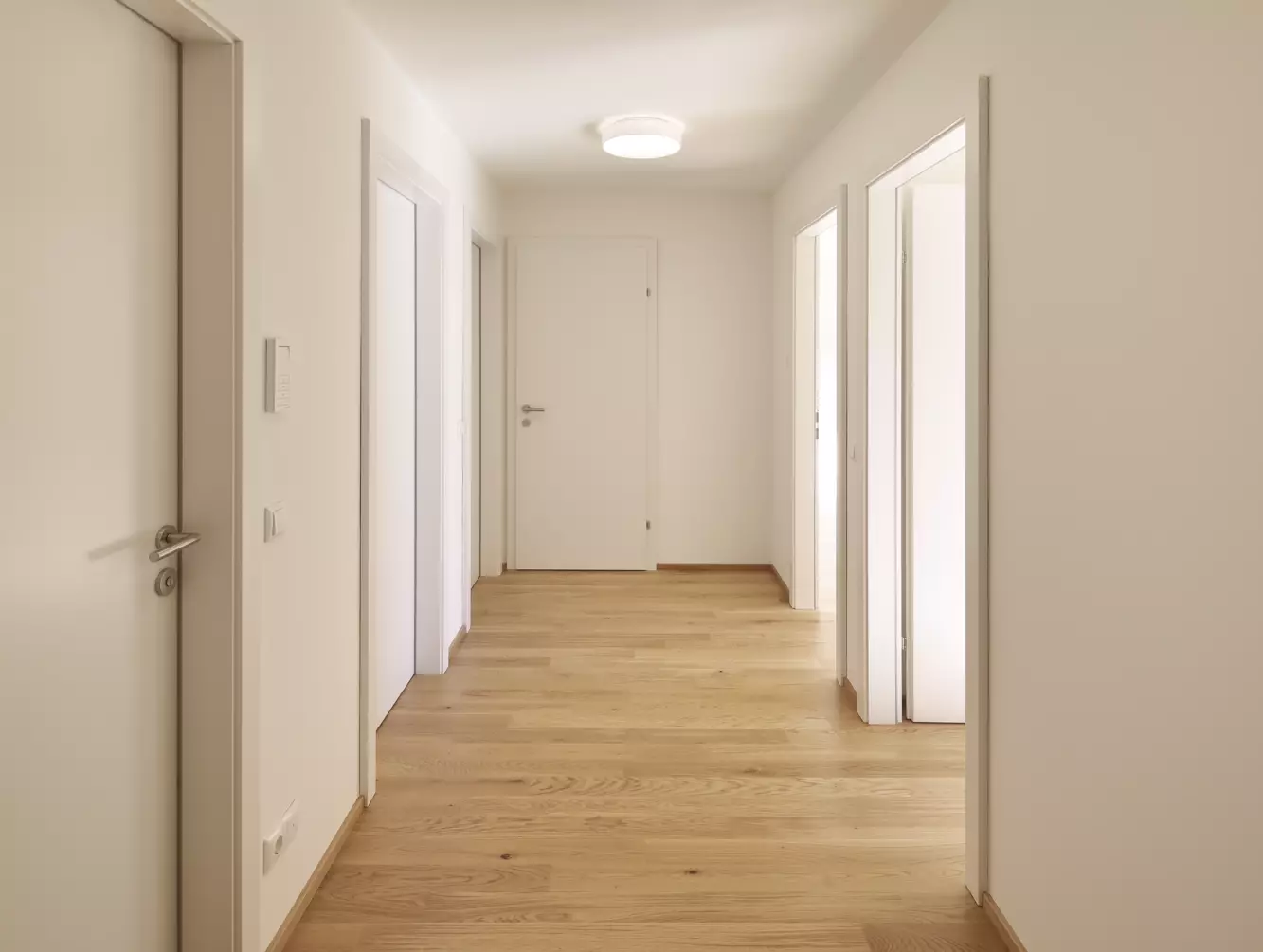 Vierlinden-Quartier Musterwohnung Flur