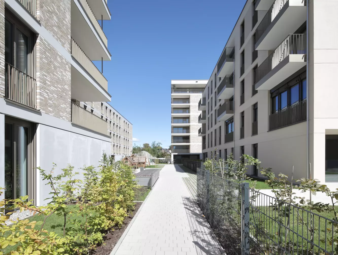 Vierlinden-Quartier Außenbereich