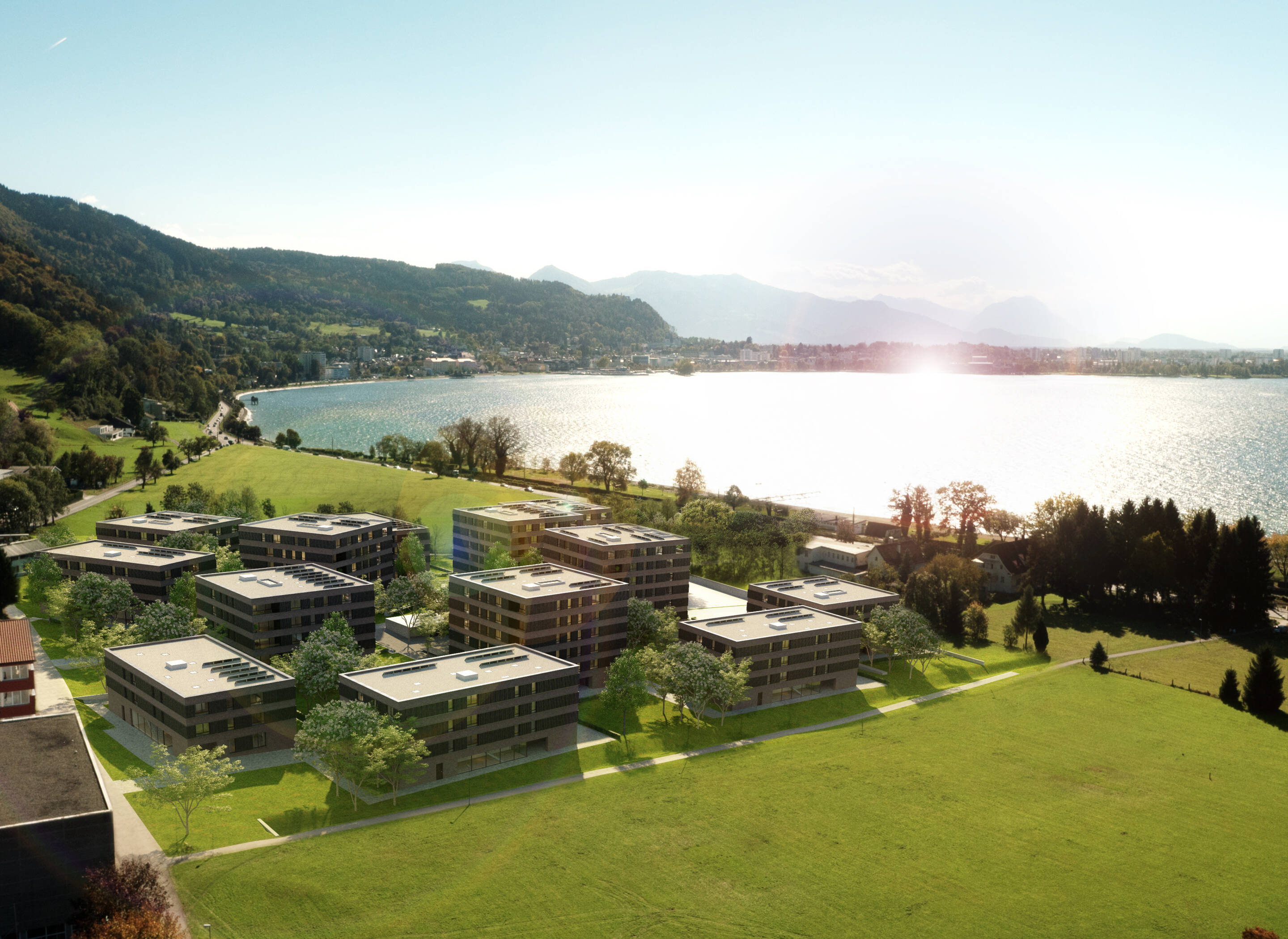 Mein Seedomizil in Lochau Ansicht i+R Wohnbau Mein Seedomizil in Lochau Ansicht i+R Wohnbau