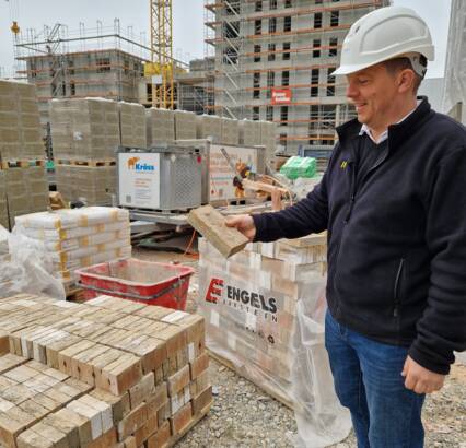 Bauleiter Stefan Hämmerle
