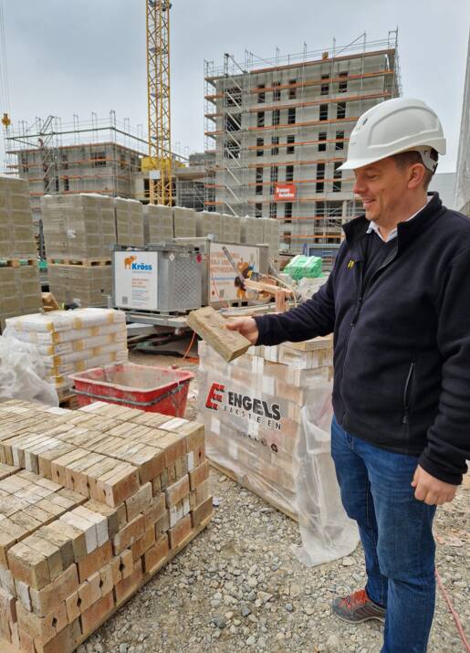 Bauleiter Stefan Hämmerle Bauleiter Stefan Hämmerle