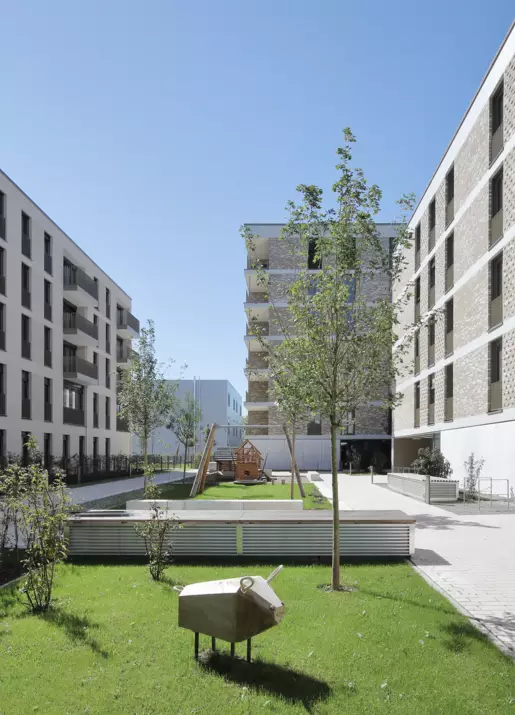 Vierlinden-Quartier Innenhof Vierlinden-Quartier Innenhof