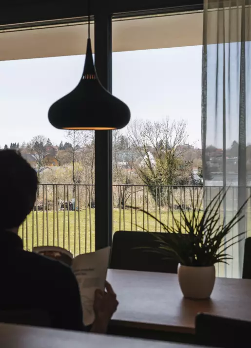 Vierlinden-Quartier Musterwohnung Ausblick