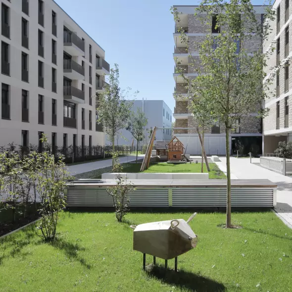 Vierlinden-Quartier Innenhof